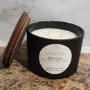 Green Leaf - (Basil, Sage and Mint Scent)-15 oz Scented Candle