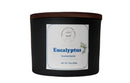 Eucalyptus 3 wick Scented Candle
