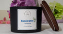 Eucalyptus 3 wick Scented Candle