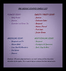 Pre-orders list- wax tart/ clamshell