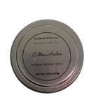 Cotton Amber 4oz. Metal tins