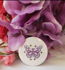 Butterfly Button pin