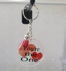 You're the One keychain