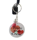 You're the One keychain